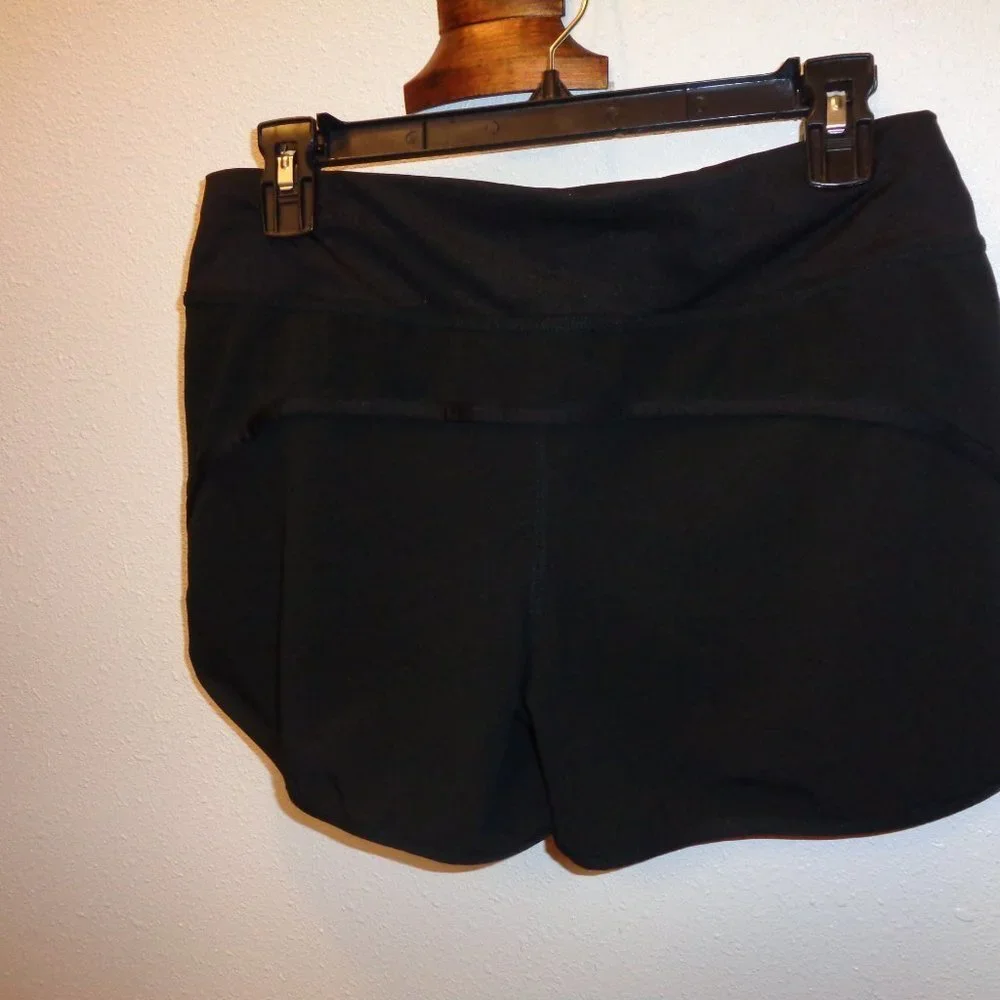 TEK Gear Black Active Shorts with Built In Underwear Size Small